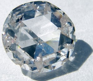 A synthetic diamond